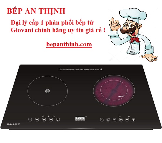 Bếp điện từ Giovani G 251ET